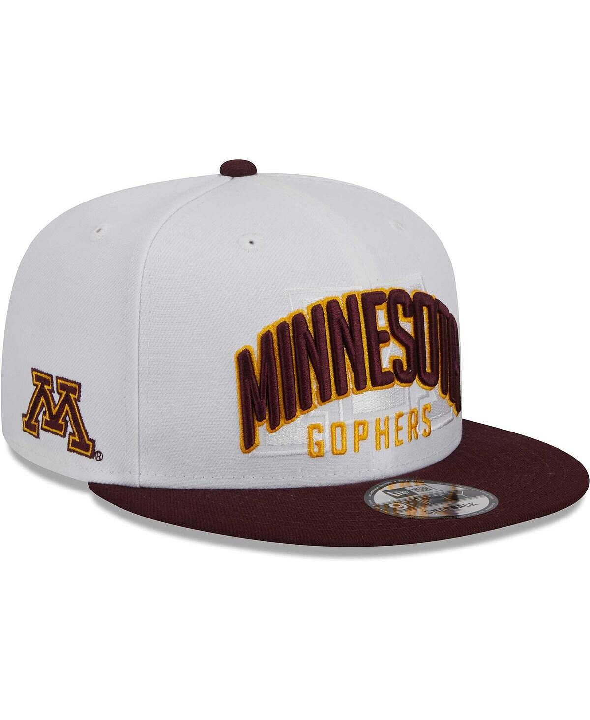Мужская бело-бордовая двухцветная бейсболка Minnesota Golden Gophers Snapback 9FIFTY New Era
Мужская бело-бордовая двухцветная бейсболка Minnesota Golden Gophers Snapback 9FIFTY New Era