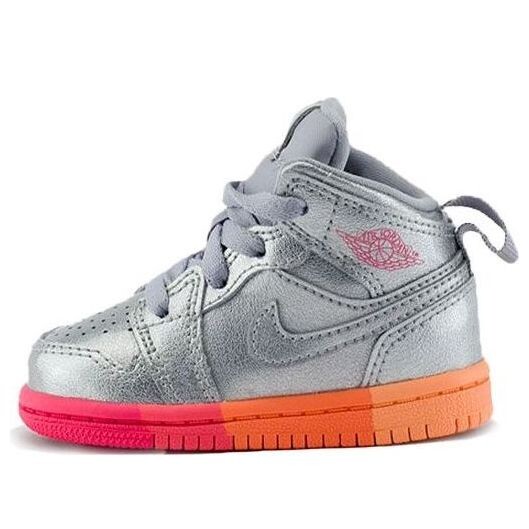 Кроссовки 1 средние Air Jordan, розовый
Кроссовки 1 средние Air Jordan, розовый