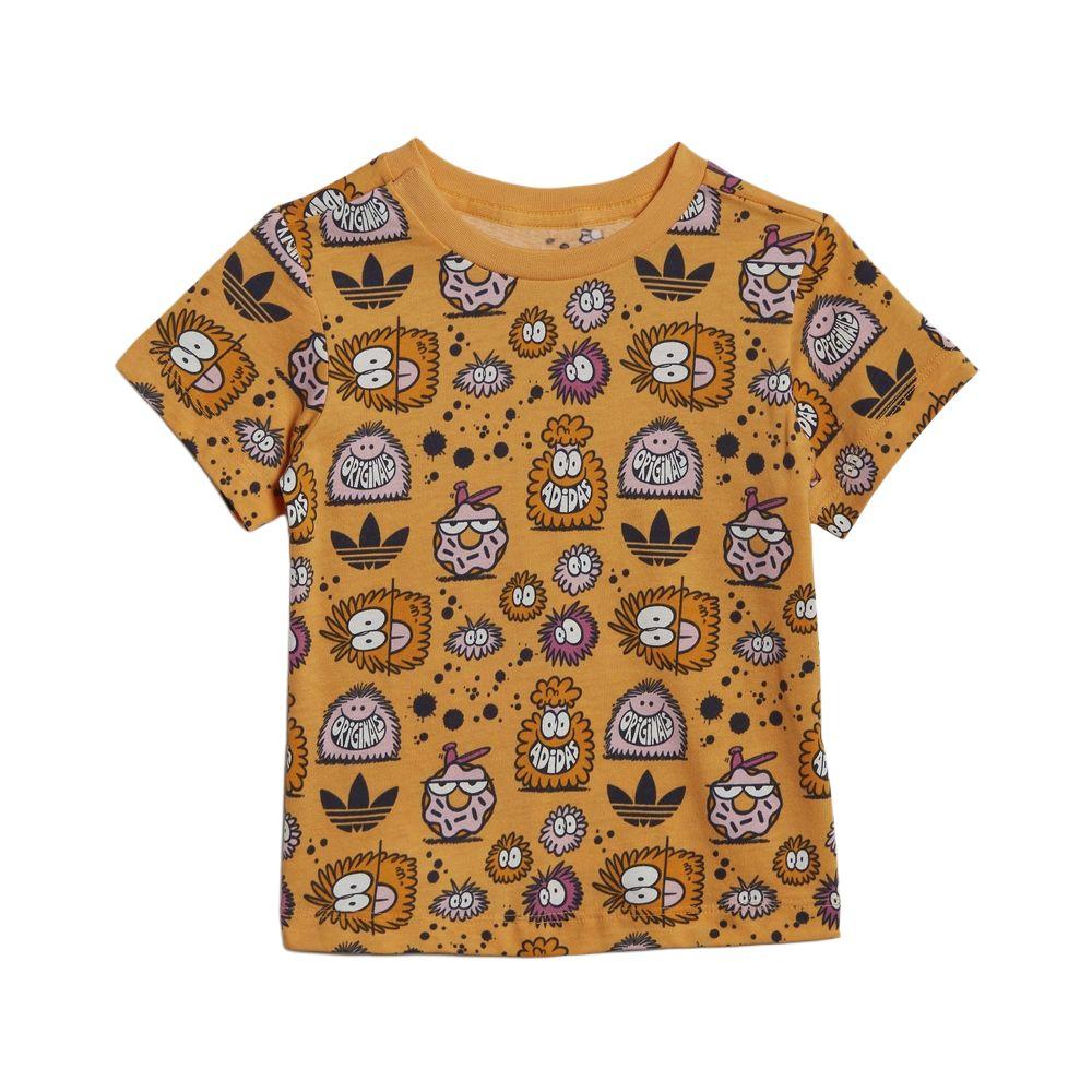 Футболка оранжево-желтая для малышей Adidas Originals
Футболка оранжево-желтая для малышей Adidas Originals