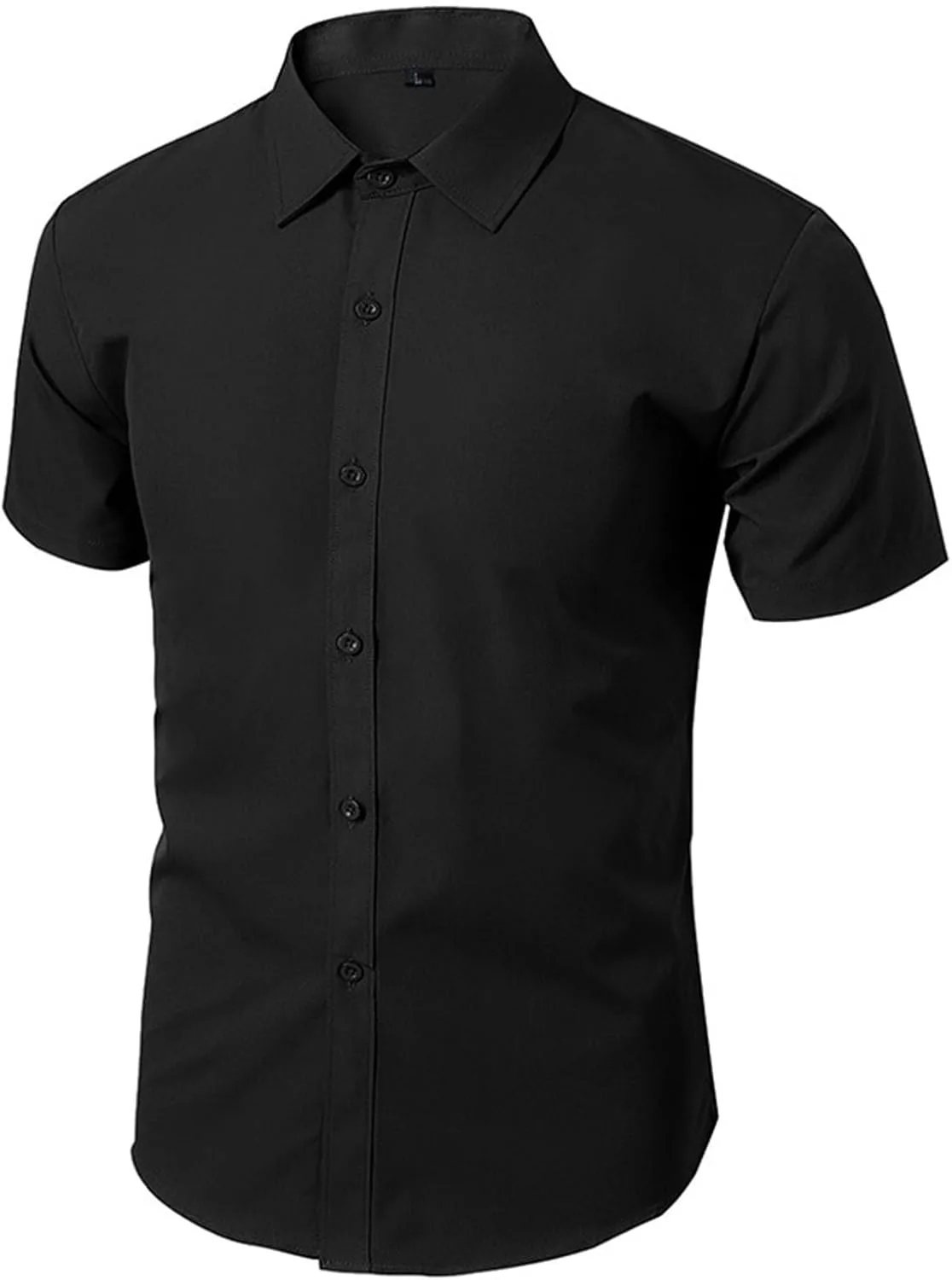 Мужская рубашка для офиса Casual Wrinkle-Free с коротким рукавом
Мужская рубашка для офиса Casual Wrinkle-Free с коротким рукавом
