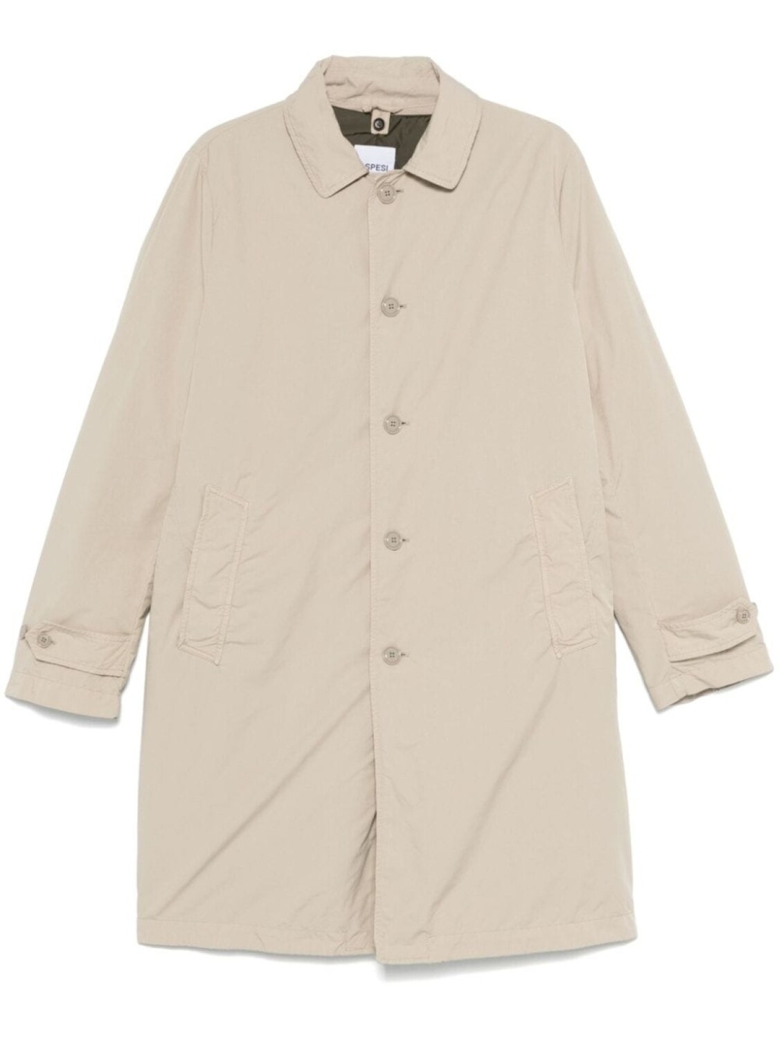 Тренч Aspesi Vodka, серый 
Тренч Aspesi Vodka, серый