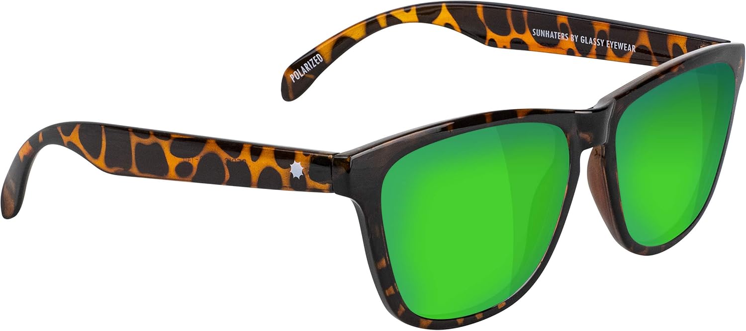 Мужские поляризованные прямоугольные солнцезащитные очки Deric, 100% защита от УФ-излучения, оправа черепахового цвета, зеленое зеркальное покрытие Sunhaters, Tortoise
Мужские поляризованные прямоугольные солнцезащитные очки Deric, 100% защита от УФ-излучения, оправа черепахового цвета, зеленое зеркальное покрытие Sunhaters, Tortoise