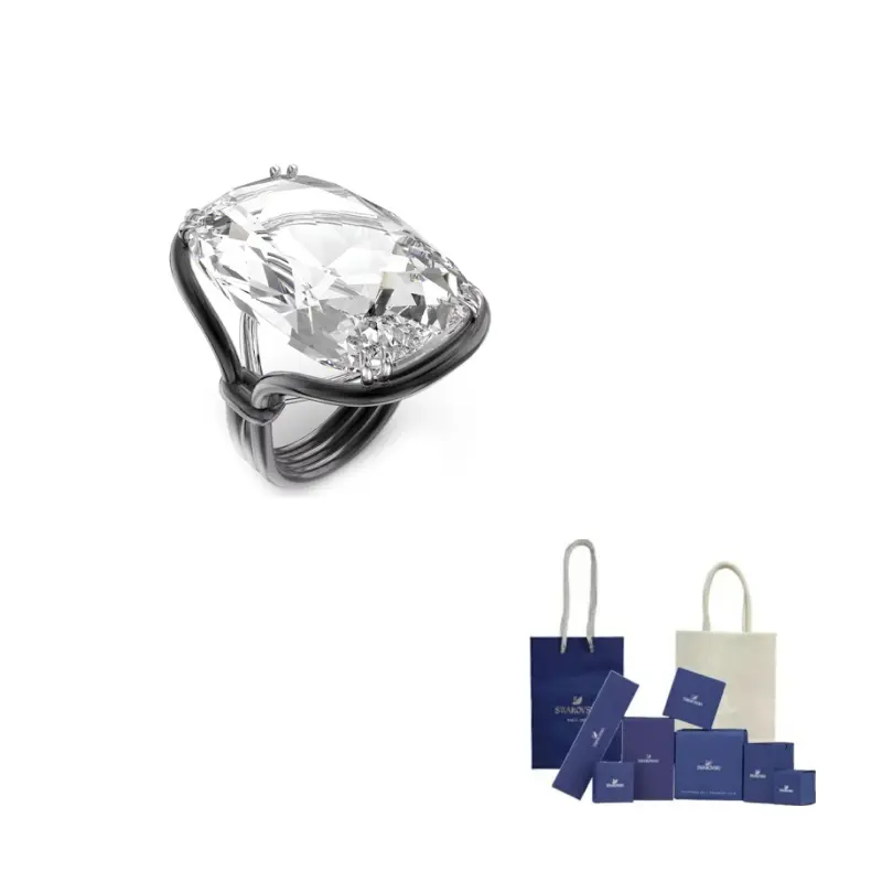 Кольцо с кристаллами Harmonia Swarovski, серебро
Кольцо с кристаллами Harmonia Swarovski, серебро