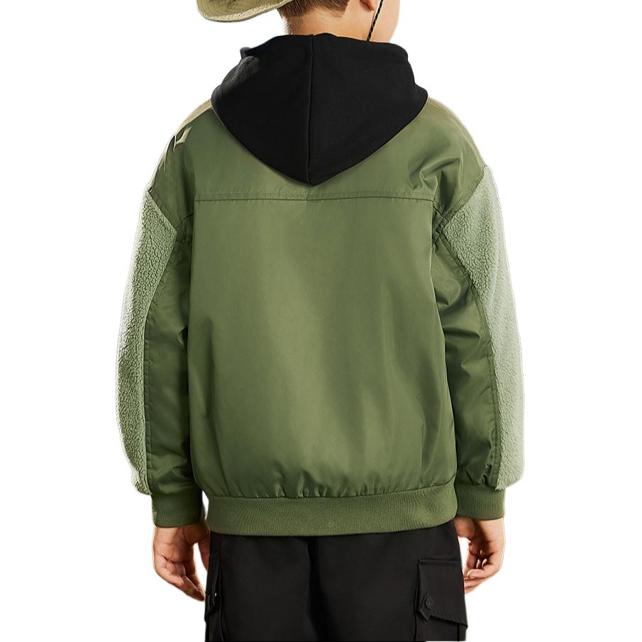 Школьная утепленная куртка Jeep, черная 
Школьная утепленная куртка Jeep, черная