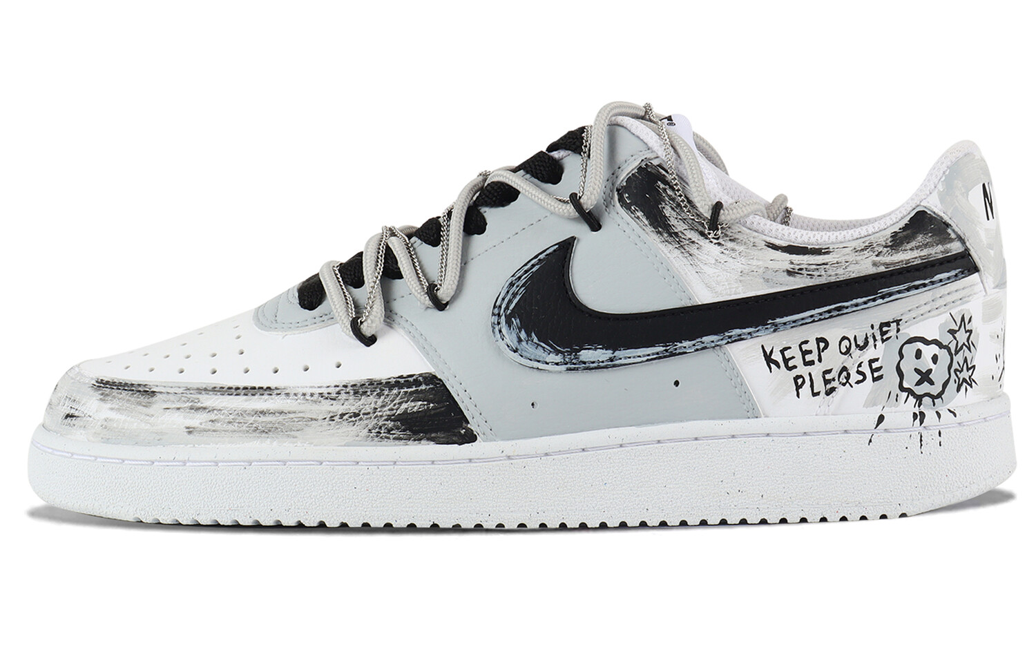 Мужские кроссовки для скейтбординга Nike Court Vision 1, Black 
Мужские кроссовки для скейтбординга Nike Court Vision 1, Black