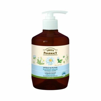 Ромашковое жидкое мыло, Green Pharmacy
Ромашковое жидкое мыло, Green Pharmacy