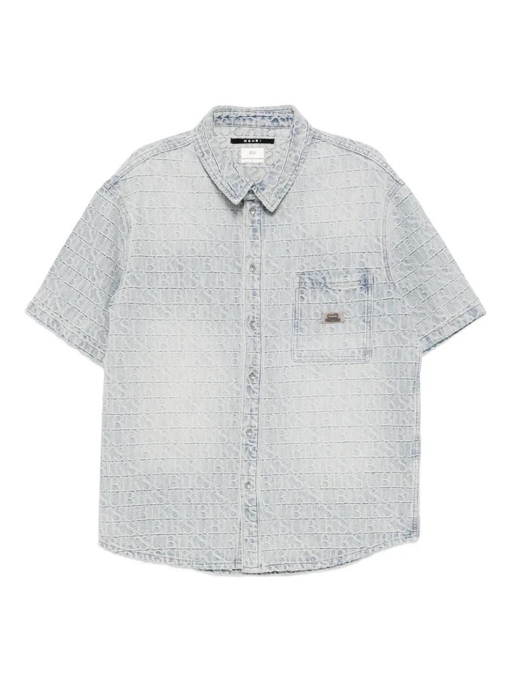 Рубашка прямого кроя Ksubi, синий
Рубашка прямого кроя Ksubi, синий