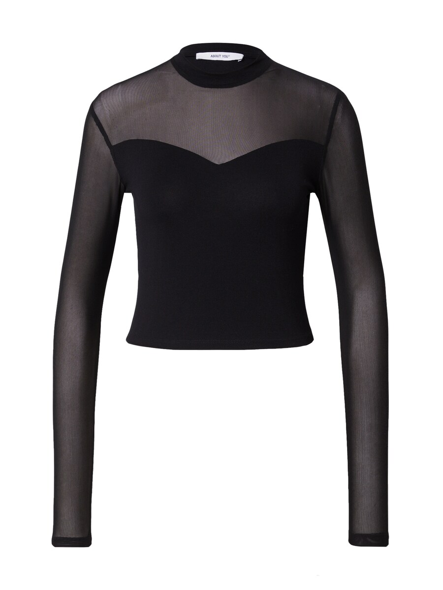 Рубашка ABOUT YOU Evelin, черный 
Рубашка ABOUT YOU Evelin, черный