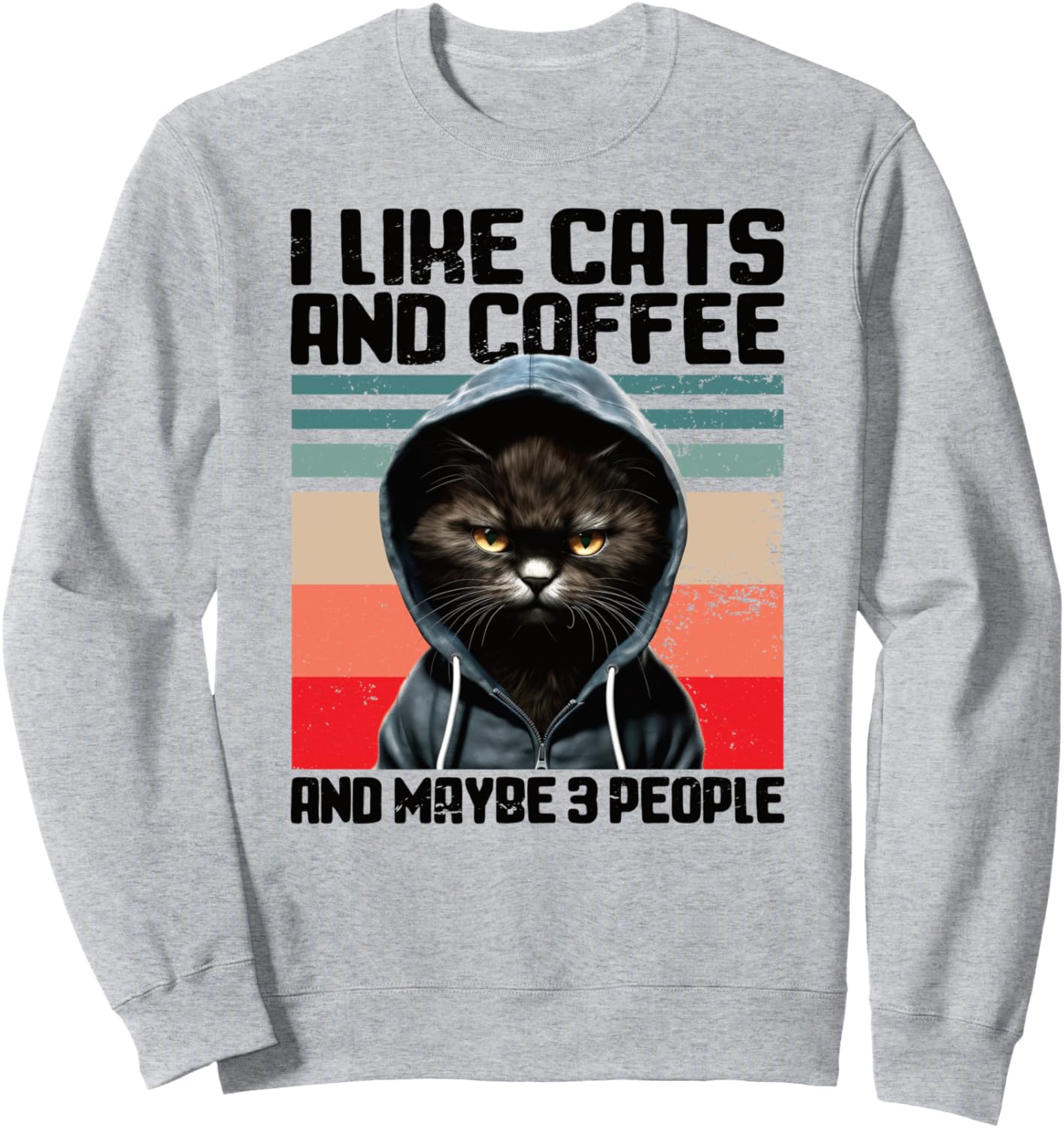 Мне нравятся кошки, кофе и, возможно, 3 человека. Толстовка с надписью Я люблю кофе и кошку Funny Saying I Animals & Fun I Ladies & Gentlemen, серый
Мне нравятся кошки, кофе и, возможно, 3 человека. Толстовка с надписью Я люблю кофе и кошку Funny Saying I Animals & Fun I Ladies & Gentlemen, серый