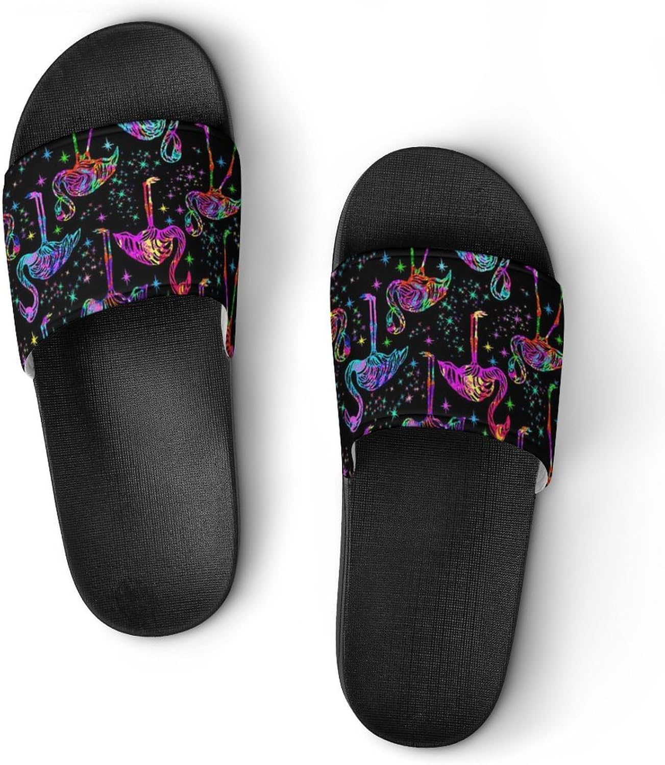 Сланцы с узором фламинго GUPNWQXX для мужчин, домашние сандалии для женщин, нескользящие, с открытым носком, пляжная обувь, повседневные плоские слайды, синий
Сланцы с узором фламинго GUPNWQXX для мужчин, домашние сандалии для женщин, нескользящие, с открытым носком, пляжная обувь, повседневные плоские слайды, синий