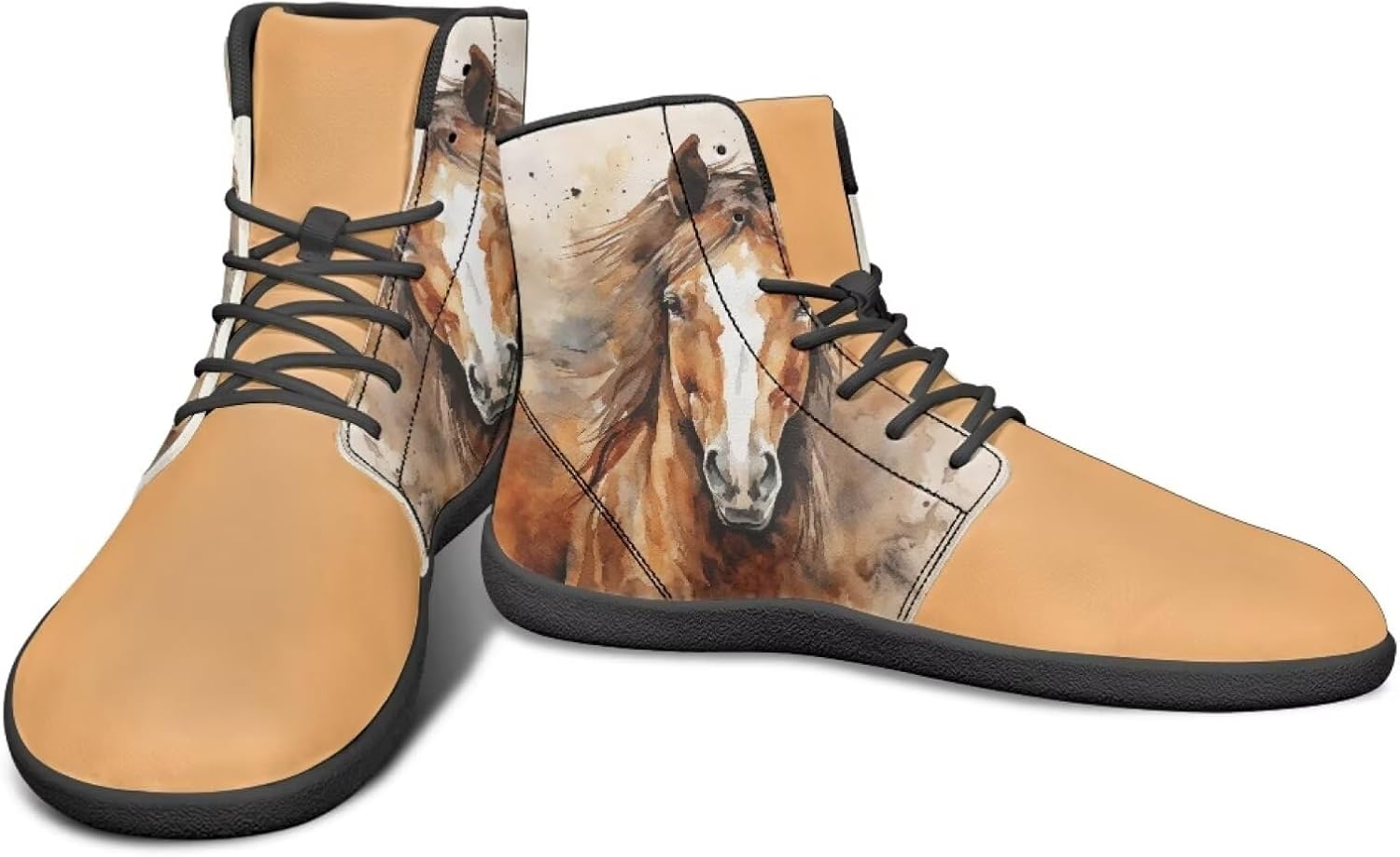 Мужские кроссовки с высокой посадкой и рисунком животных без подошвы с нулевым перепадом, с резиновой подошвой для бега, походов и путешествий Watdotory, коричневый
Мужские кроссовки с высокой посадкой и рисунком животных без подошвы с нулевым перепадом, с резиновой подошвой для бега, походов и путешествий Watdotory, коричневый