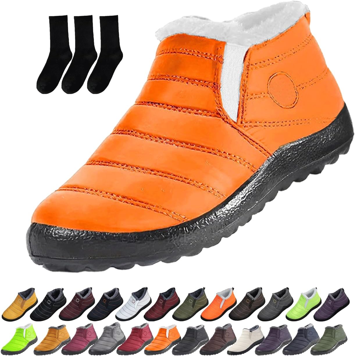 Женские и мужские снежные ботинки, утепленные ботильоны для снега, удобные легкие кроссовки, теплая и комфортная обувь на зиму Generic, оранжевый
Женские и мужские снежные ботинки, утепленные ботильоны для снега, удобные легкие кроссовки, теплая и комфортная обувь на зиму Generic, оранжевый