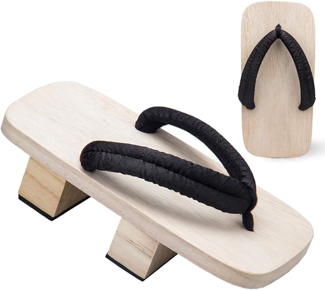 Ez-sofei Men Японские традиционные деревянные сандалии Гета для косплея, черный
Ez-sofei Men Японские традиционные деревянные сандалии Гета для косплея, черный