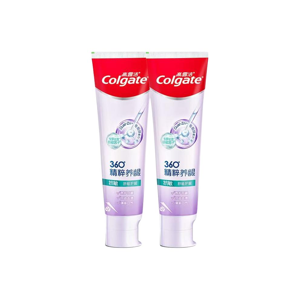 Зубная паста 360 Health с гиалуроновой кислотой для освежения дыхания и антибактериальной защиты десен Colgate, allergy relief gum protection 180g*2
Зубная паста 360 Health с гиалуроновой кислотой для освежения дыхания и антибактериальной защиты десен Colgate, allergy relief gum protection 180g*2