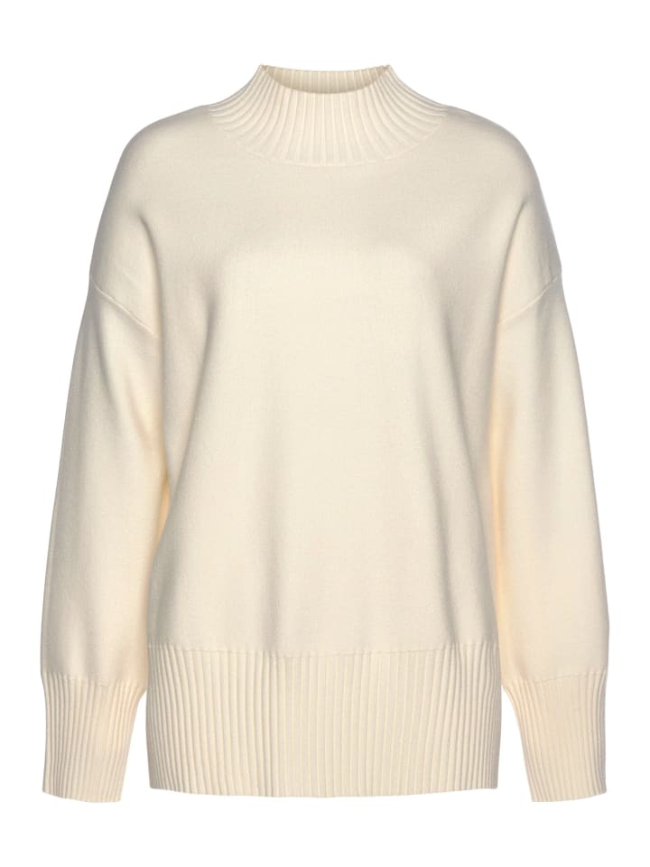 Свитер с воротником-стойкой светло-бежевого цвета LASCANA
Свитер с воротником-стойкой светло-бежевого цвета LASCANA