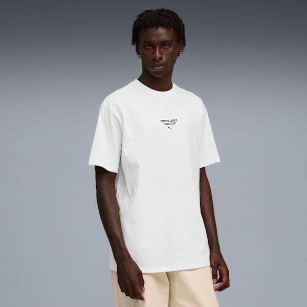 Мужская футболка с символикой автоспорта Porsche Legacy Puma, белый
Мужская футболка с символикой автоспорта Porsche Legacy Puma, белый