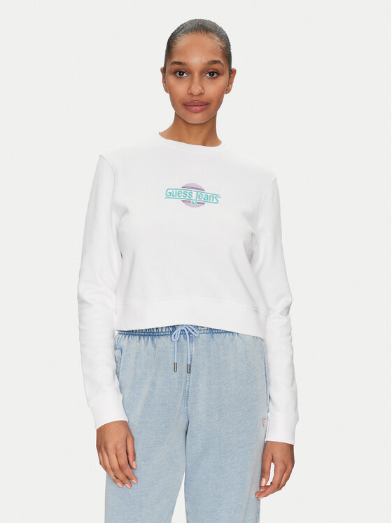Толстовка обычного кроя W5GQ20 K68I4 Guess Jeans, белый
Толстовка обычного кроя W5GQ20 K68I4 Guess Jeans, белый