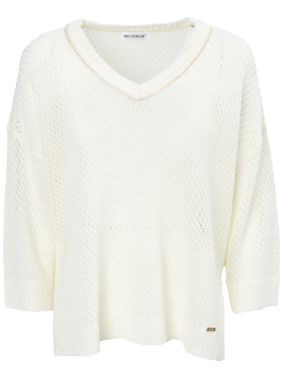 Свитер Influencer Holed pattern pull, белый
Свитер Influencer Holed pattern pull, белый