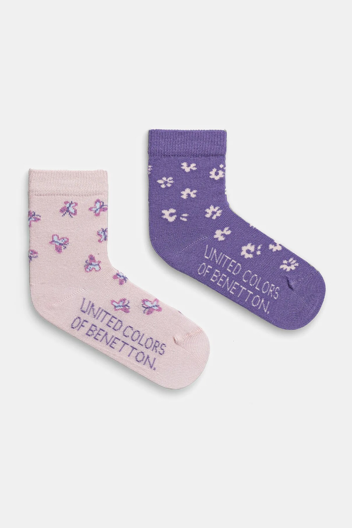 Детские носки, 2 пары United Colors Of Benetton, фиолетовый
Детские носки, 2 пары United Colors Of Benetton, фиолетовый