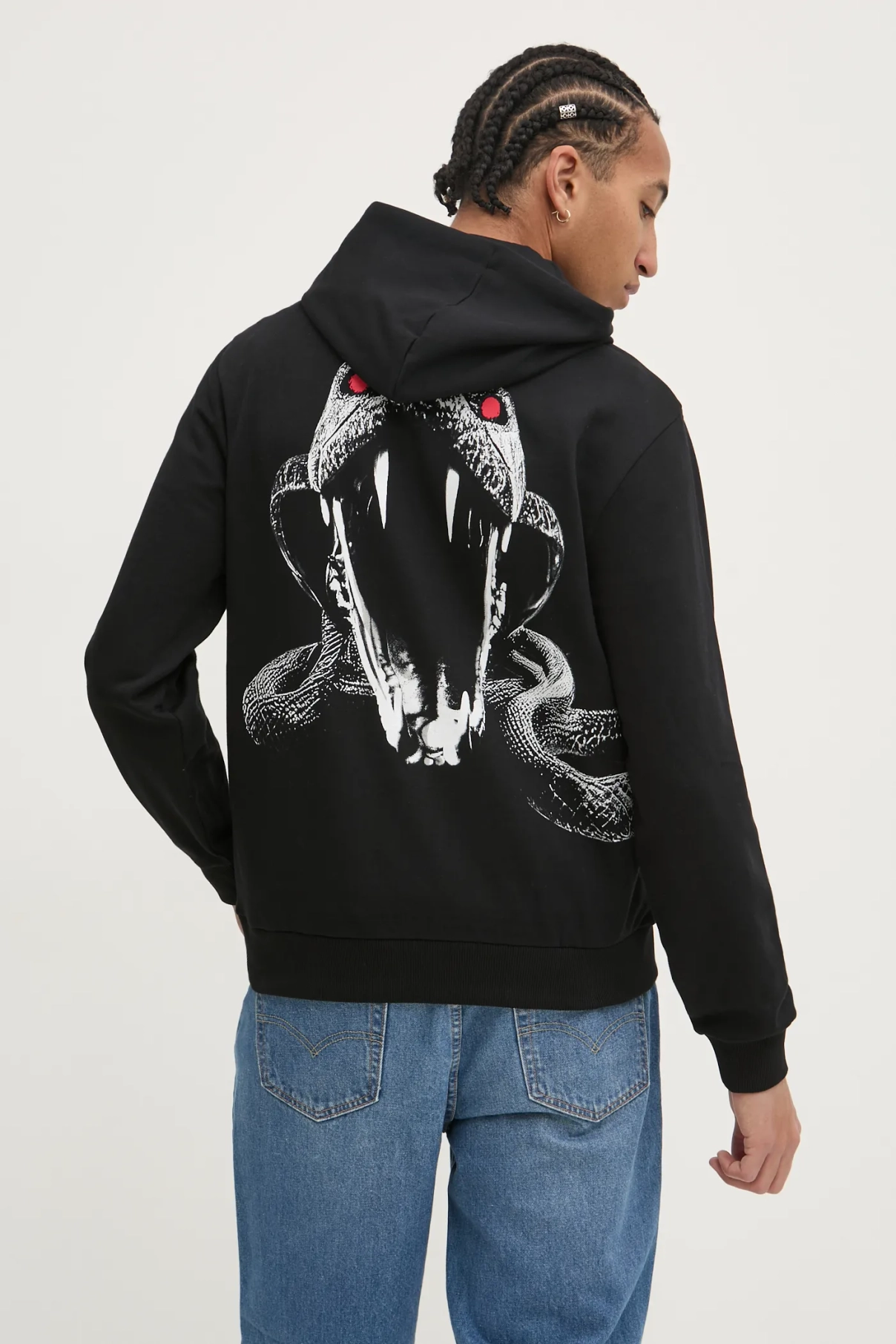 Хлопковая толстовка HUGO, черный
Хлопковая толстовка HUGO, черный