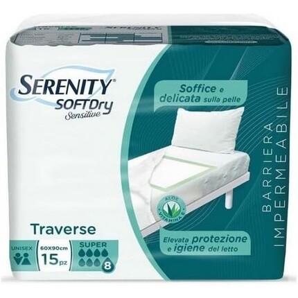 Впитывающие салфетки Soft Dry Sensitive 60 x 90 см - Упаковка 15 шт. Serenity
Впитывающие салфетки Soft Dry Sensitive 60 x 90 см - Упаковка 15 шт. Serenity