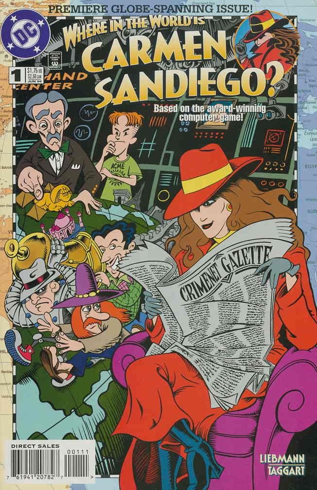 Where in the World Is Carmen Sandiego #1
Where in the World Is Carmen Sandiego #1