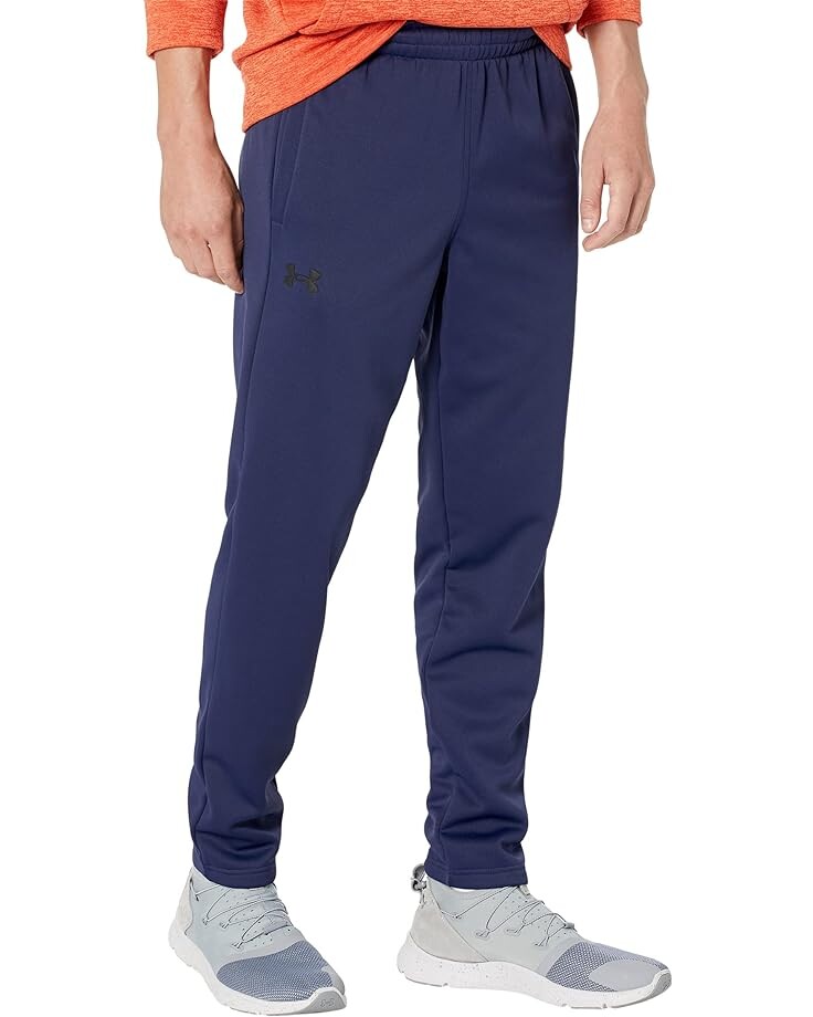 Брюки Under Armour Armour Fleece, цвет Midnight Navy/Black 
Брюки Under Armour Armour Fleece, цвет Midnight Navy/Black