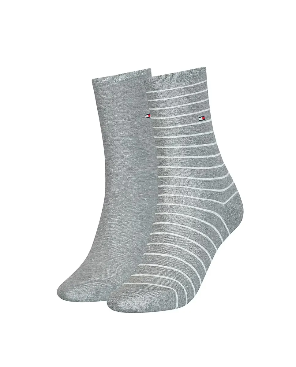 Набор женских носков в мелкую полоску Tommy Hilfiger, серый
Набор женских носков в мелкую полоску Tommy Hilfiger, серый