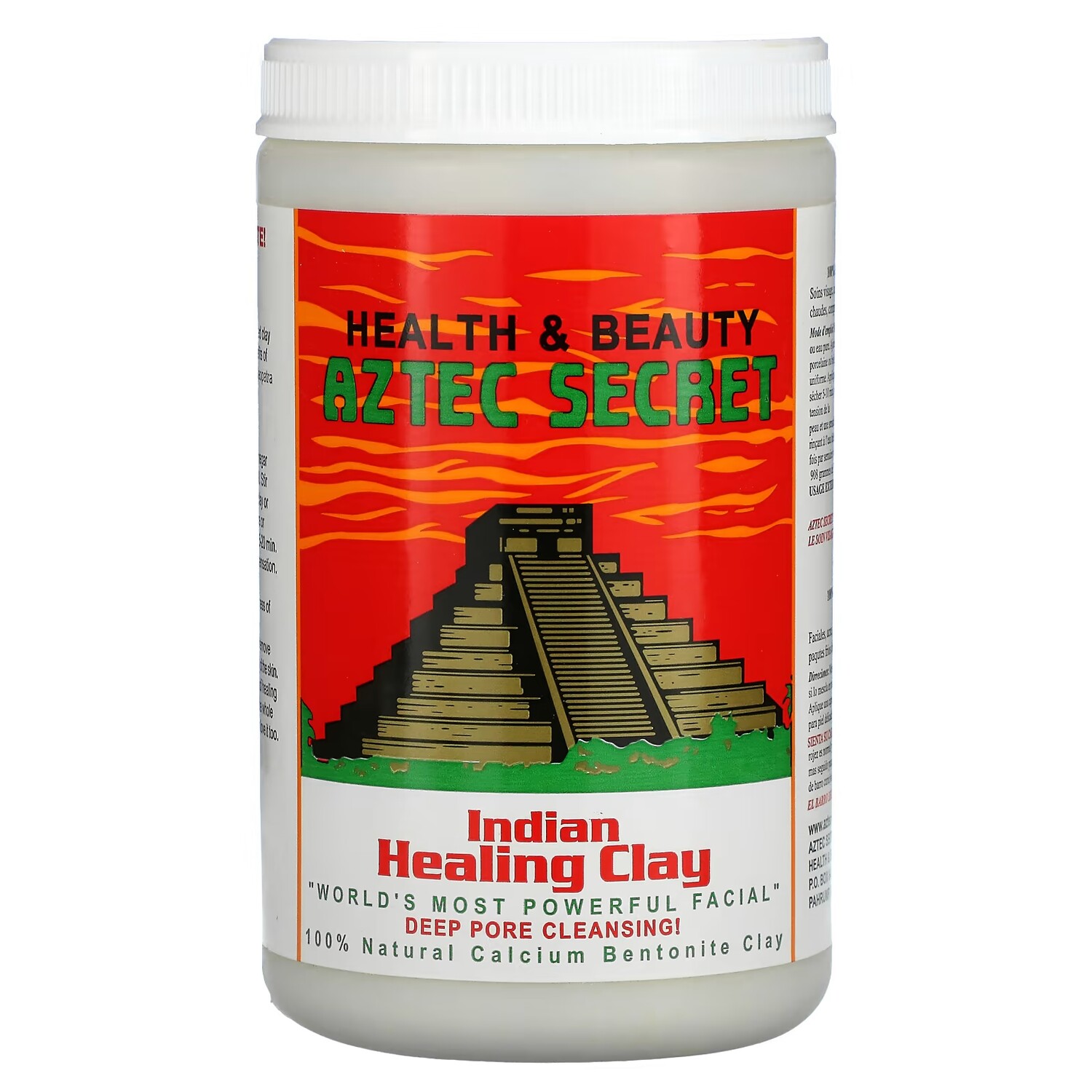 Маска для лицв Aztec Secret Indian Healing Clay, 908 г
Маска для лицв Aztec Secret Indian Healing Clay, 908 г