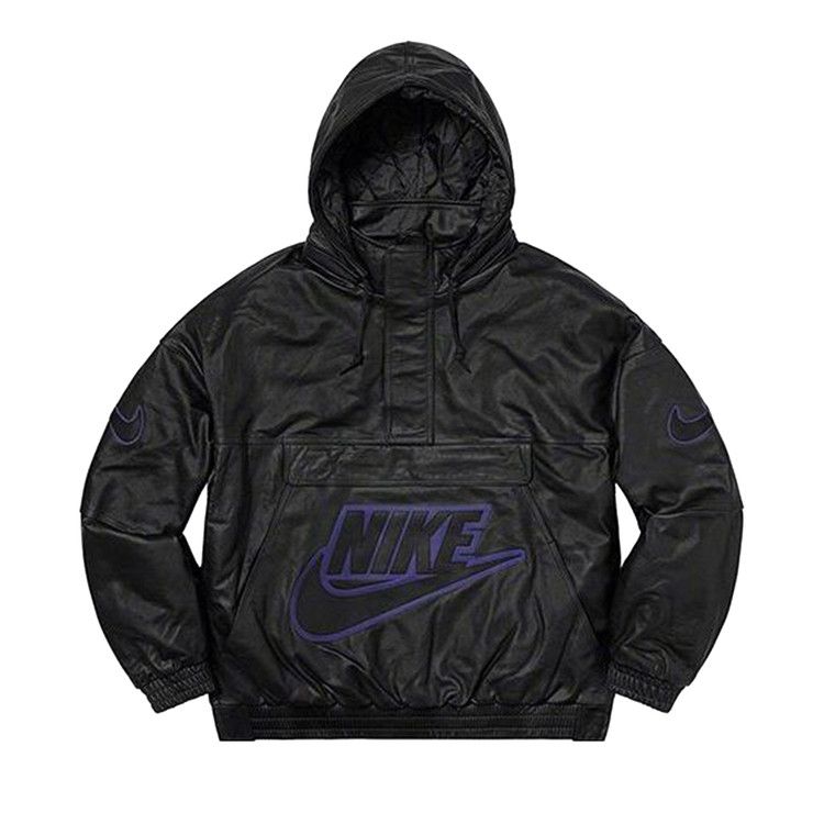 Анорак Supreme x Nike Leather Anorak, Black
Анорак Supreme x Nike Leather Anorak, Black