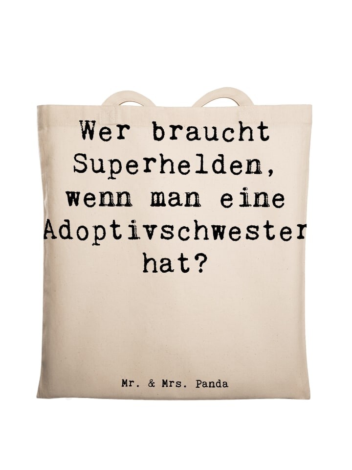 Сумка для переноски Mr & Mrs Panda Adoptivschwester Heldin, кремовый, Бежевый, Сумка для переноски Mr & Mrs Panda Adoptivschwester Heldin, кремовый
Сумка для переноски Mr & Mrs Panda Adoptivschwester Heldin, кремовый, Бежевый, Сумка для переноски Mr & Mrs Panda Adoptivschwester Heldin, кремовый