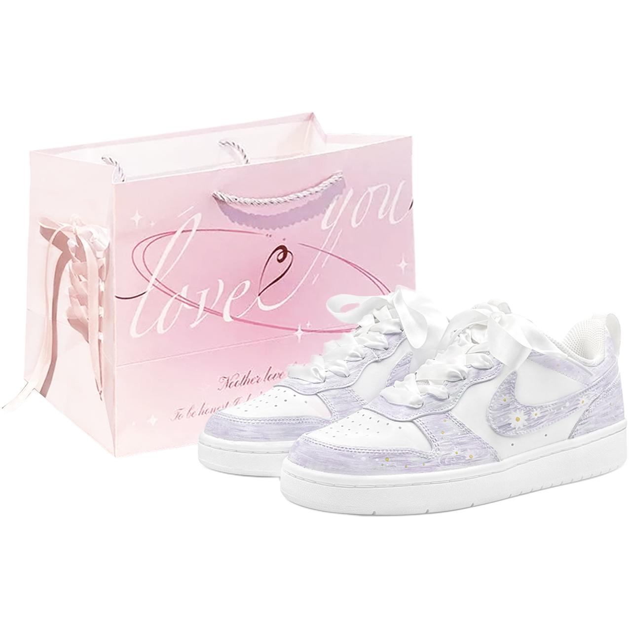 Детские скейтерские кроссовки Court Borough для младших школьников Nike, фиолетовый 
Детские скейтерские кроссовки Court Borough для младших школьников Nike, фиолетовый