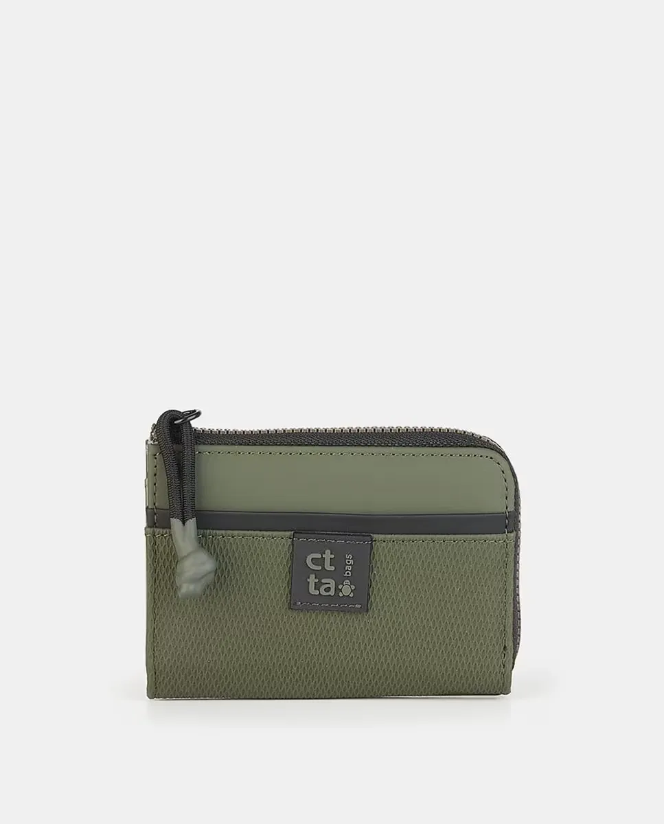 Кошелек-картхолдер на молнии Caminatta, цвет Kaki
Кошелек-картхолдер на молнии Caminatta, цвет Kaki