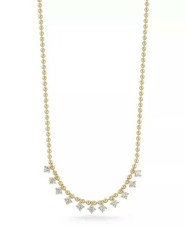 Ожерелье с подвесками из стерлингового серебра 14 карат с позолотой и цепочкой из шариков Rachel Zoe, gold-white
Ожерелье с подвесками из стерлингового серебра 14 карат с позолотой и цепочкой из шариков Rachel Zoe, gold-white