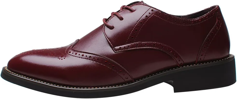 Мужские туфли ANUFER в британском стиле с крыльями, элегантные дерби с заостренным носком
Мужские туфли ANUFER в британском стиле с крыльями, элегантные дерби с заостренным носком