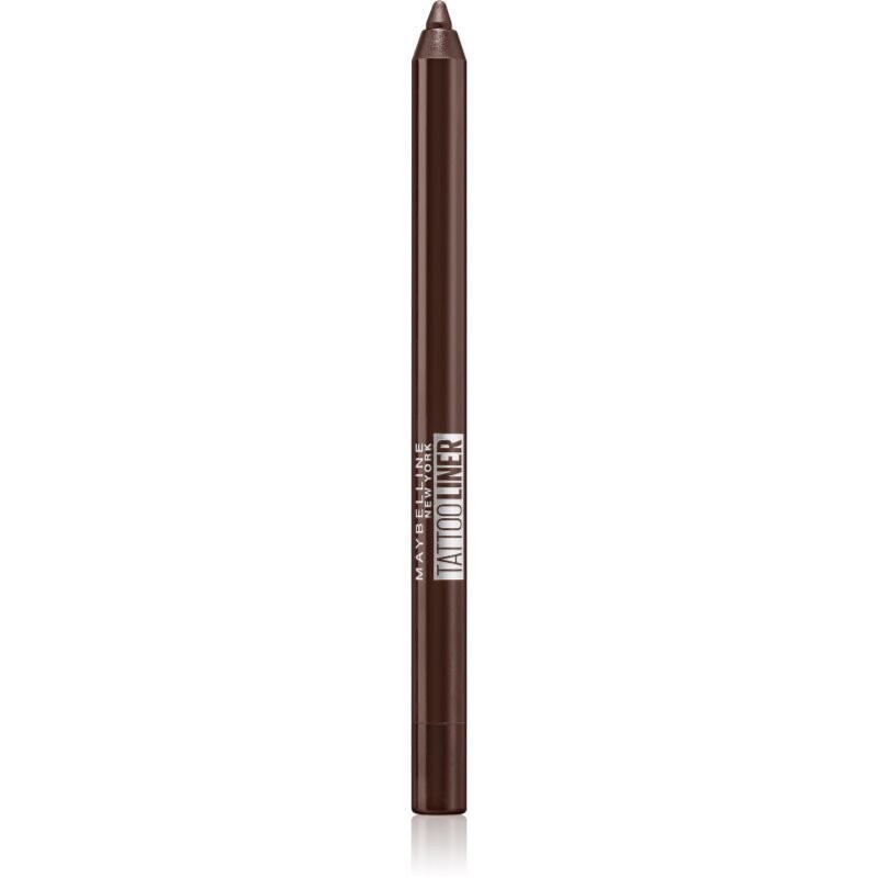 Maybelline, Гель-карандаш-лайнер для татуировок, гель-карандаш для глаз, оттенок 910 Bold Brown, 1,3 г
Maybelline, Гель-карандаш-лайнер для татуировок, гель-карандаш для глаз, оттенок 910 Bold Brown, 1,3 г