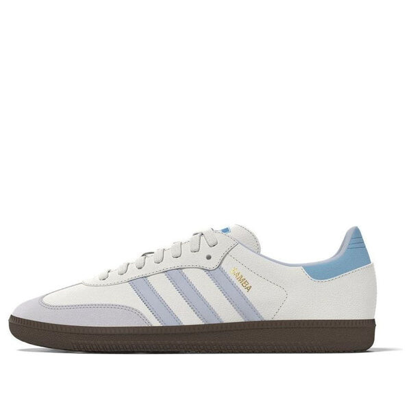 Кроссовки adidas Samba OG 'White Halo Blue Gum', белый
Кроссовки adidas Samba OG 'White Halo Blue Gum', белый