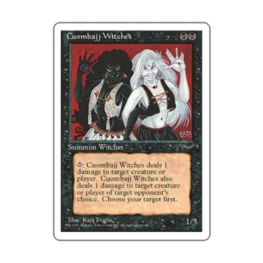 CCG Куомбажские ведьмы (К), MTG - Chronicles
CCG Куомбажские ведьмы (К), MTG - Chronicles