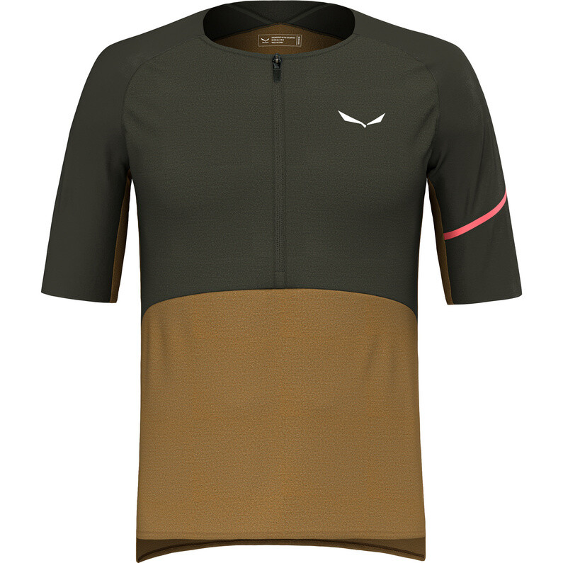 Мужской трикотаж с молнией до половины Vento AM Salewa, зеленый
Мужской трикотаж с молнией до половины Vento AM Salewa, зеленый