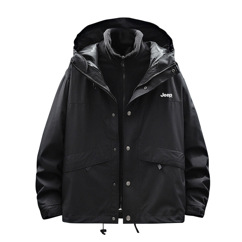 Уличная куртка унисекс Jeep, Слоновая кость Белый (3-в-1)
Уличная куртка унисекс Jeep, Слоновая кость Белый (3-в-1)