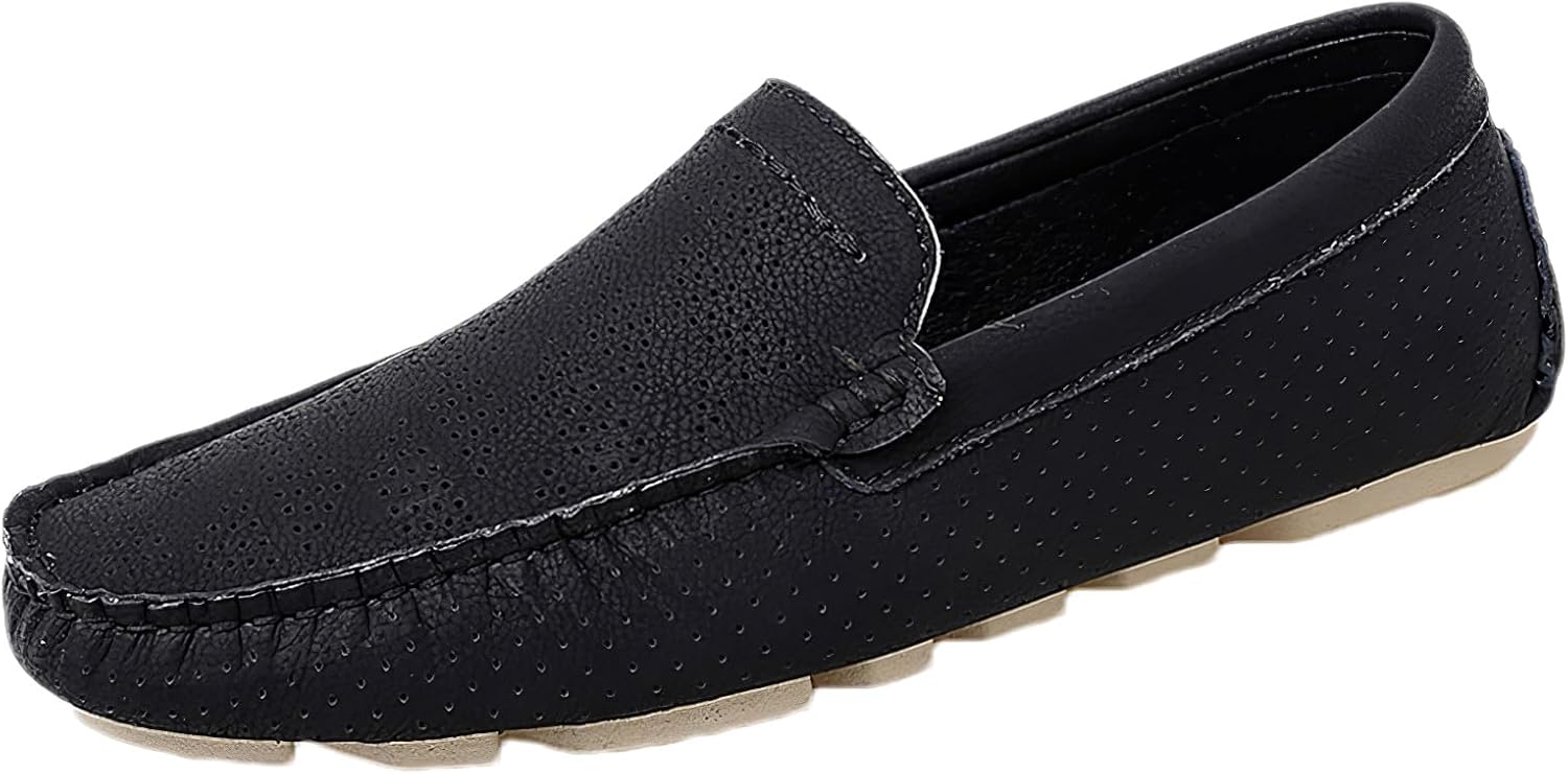 Мужские летние дышащие кожаные мокасины с вырезами ANUFER, черный
Мужские летние дышащие кожаные мокасины с вырезами ANUFER, черный