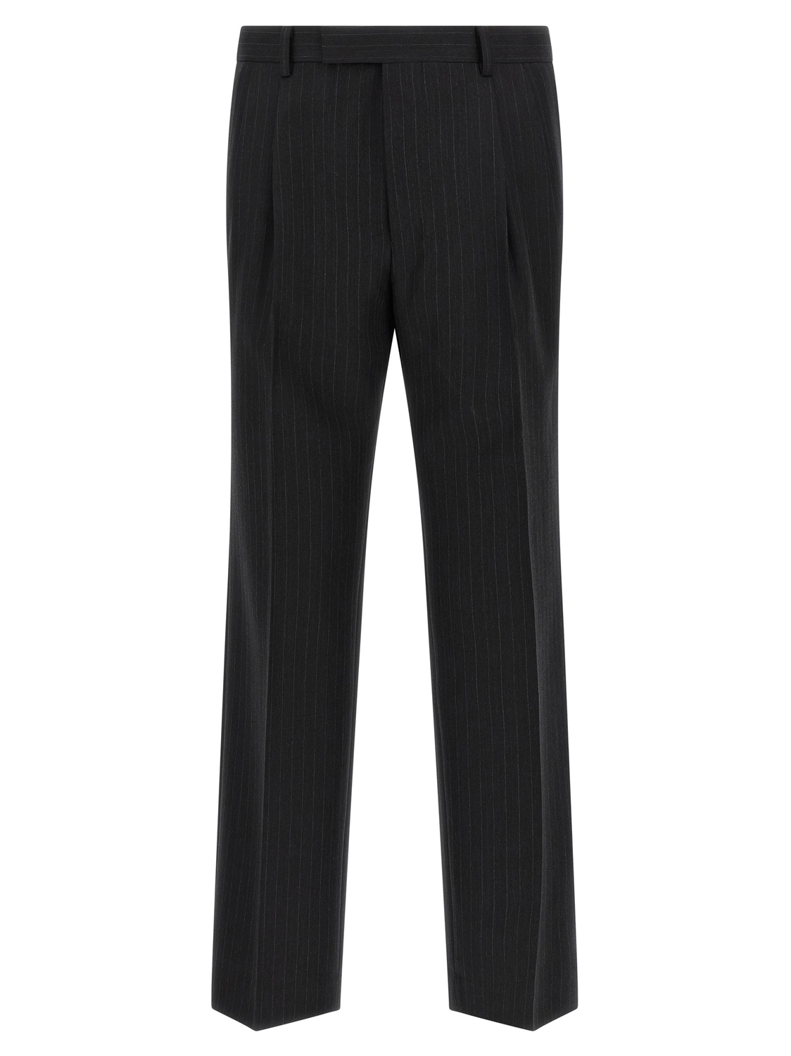 Брюки в тонкую полоску Auralee, серый
Брюки в тонкую полоску Auralee, серый