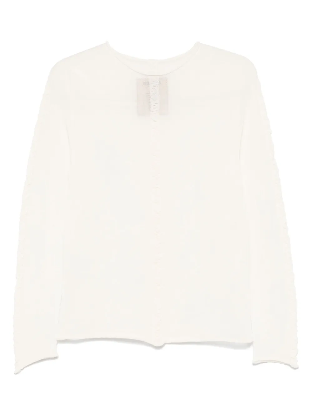 Кашемировый джемпер со швами Uma Wang, нейтральный
Кашемировый джемпер со швами Uma Wang, нейтральный