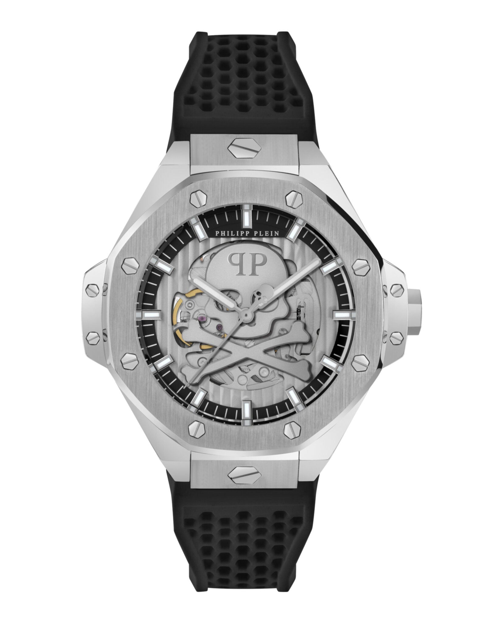 Plein $keleton Royal Автоматические часы PHILIPP PLEIN, цвет black/stainless steel/silver
Plein $keleton Royal Автоматические часы PHILIPP PLEIN, цвет black/stainless steel/silver