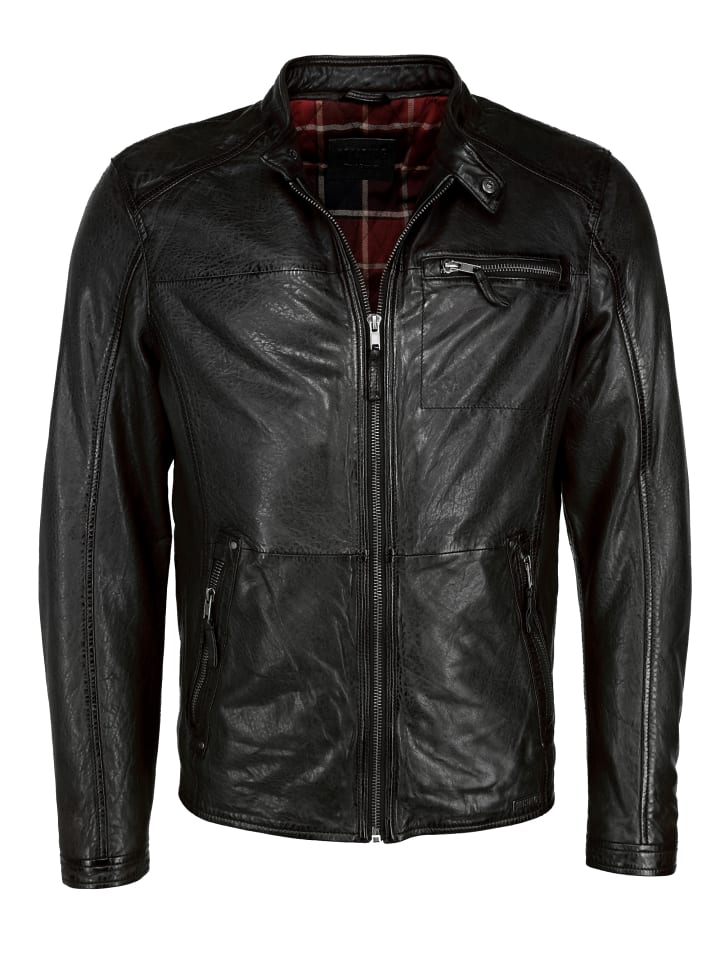 Кожаная куртка Mustang, черный
Кожаная куртка Mustang, черный