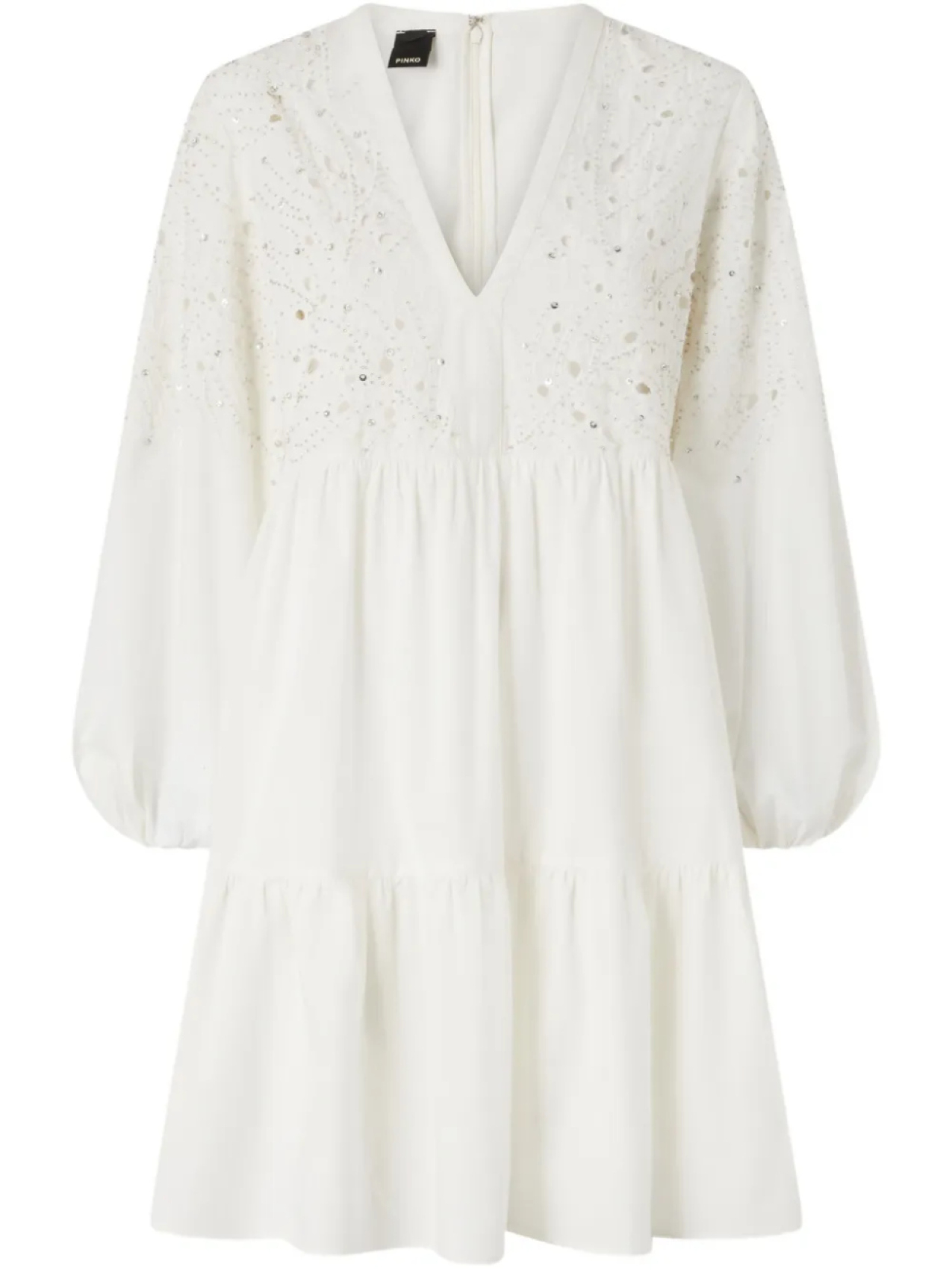 Платье с V-образным вырезом PINKO, белый
Платье с V-образным вырезом PINKO, белый