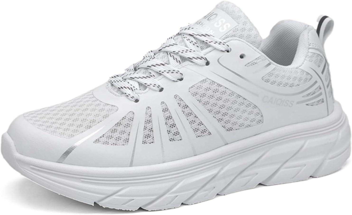 Мужские спортивные кроссовки со шнуровкой, нескользящие и удобные, подходят для баскетбола, бадминтона и занятий в зале Khwfjas, белый
Мужские спортивные кроссовки со шнуровкой, нескользящие и удобные, подходят для баскетбола, бадминтона и занятий в зале Khwfjas, белый