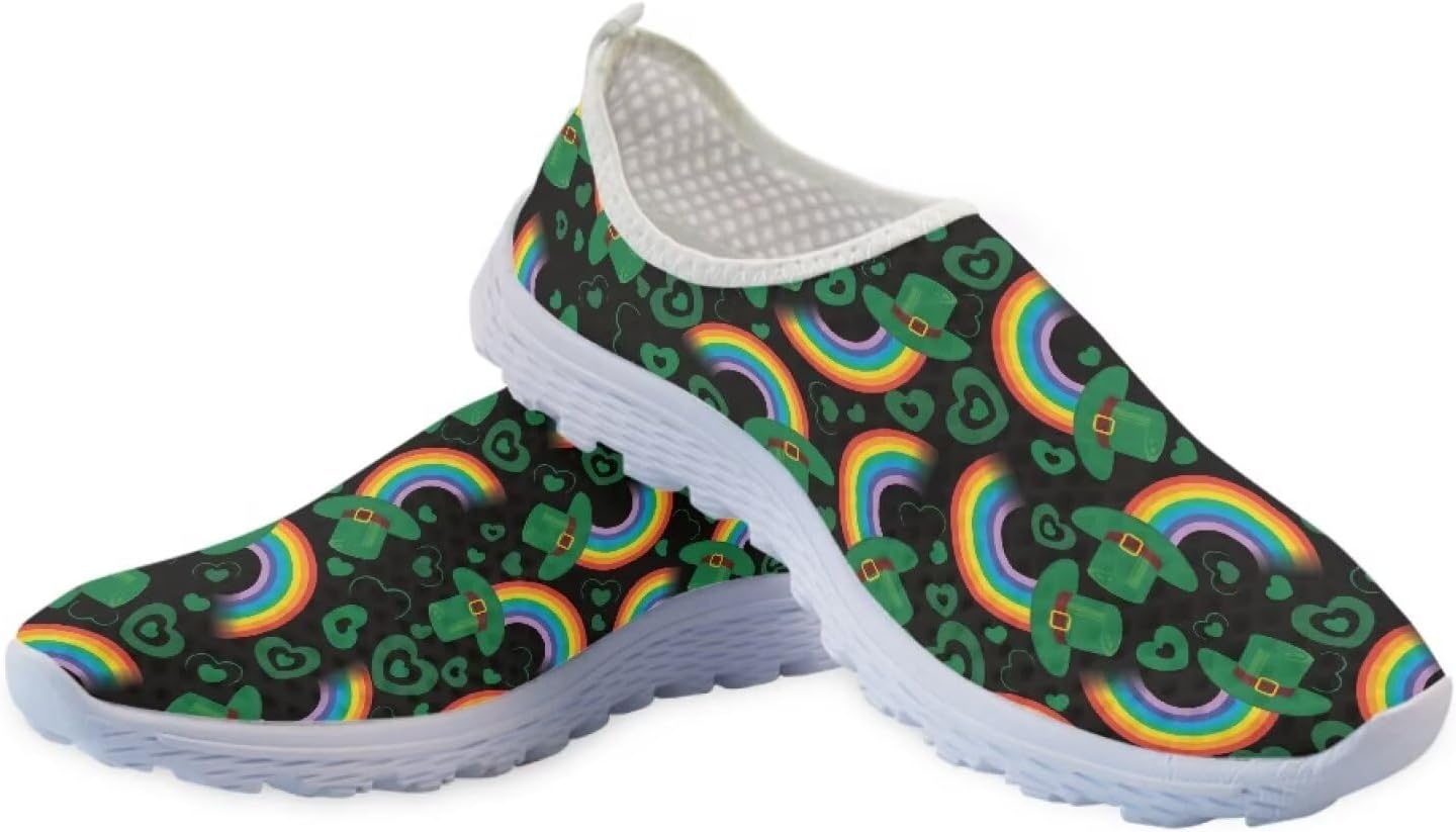 Легкие водные туфли Binienty для мужчин и женщин с принтом, для дома и улицы, с воздушной сеткой, повседневные аква-обувь, босоножки без шнурков, St. Patrick's Day-2
Легкие водные туфли Binienty для мужчин и женщин с принтом, для дома и улицы, с воздушной сеткой, повседневные аква-обувь, босоножки без шнурков, St. Patrick's Day-2