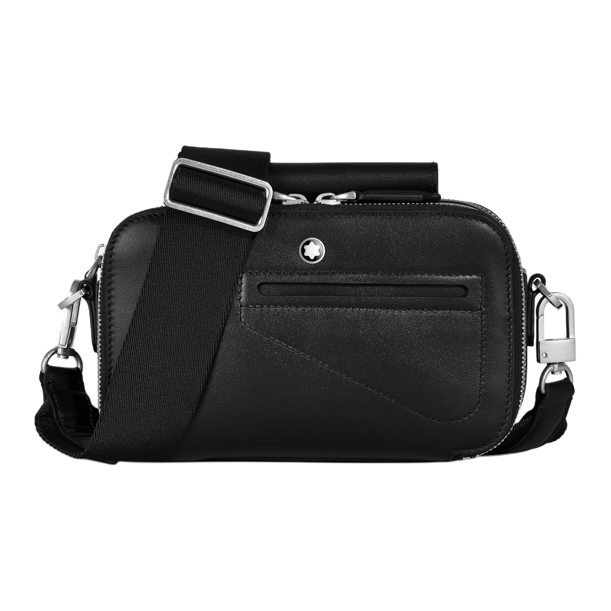 MONTBLANC Сумка через плечо мини мужская черная из телячьей кожи
MONTBLANC Сумка через плечо мини мужская черная из телячьей кожи