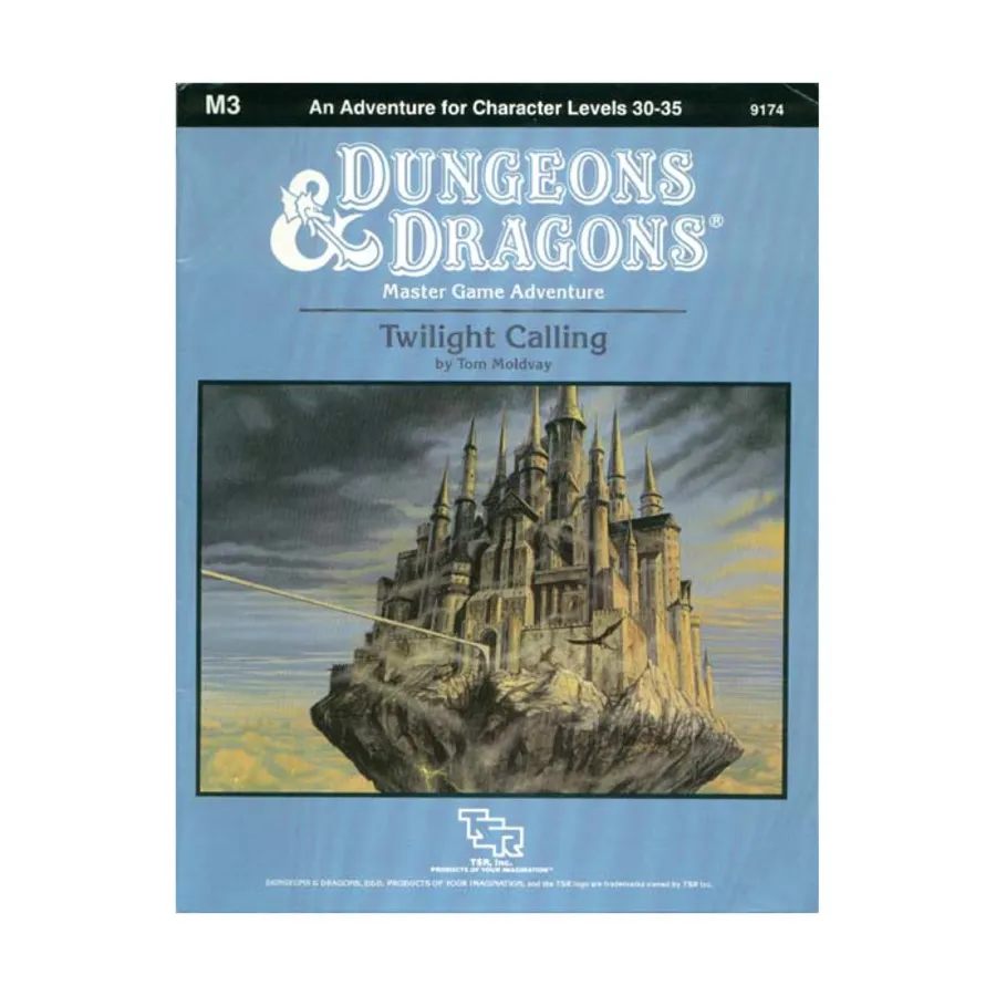 Модуль Twilight Calling, Basic Dungeons & Dragons (Original Edition) - Modules & Adventures - Assorted
Модуль Twilight Calling, Basic Dungeons & Dragons (Original Edition) - Modules & Adventures - Assorted